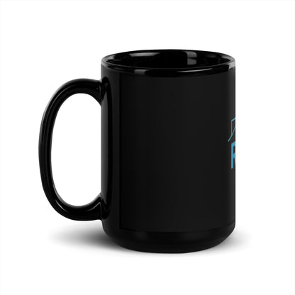 Black Glossy Mug - Michigan