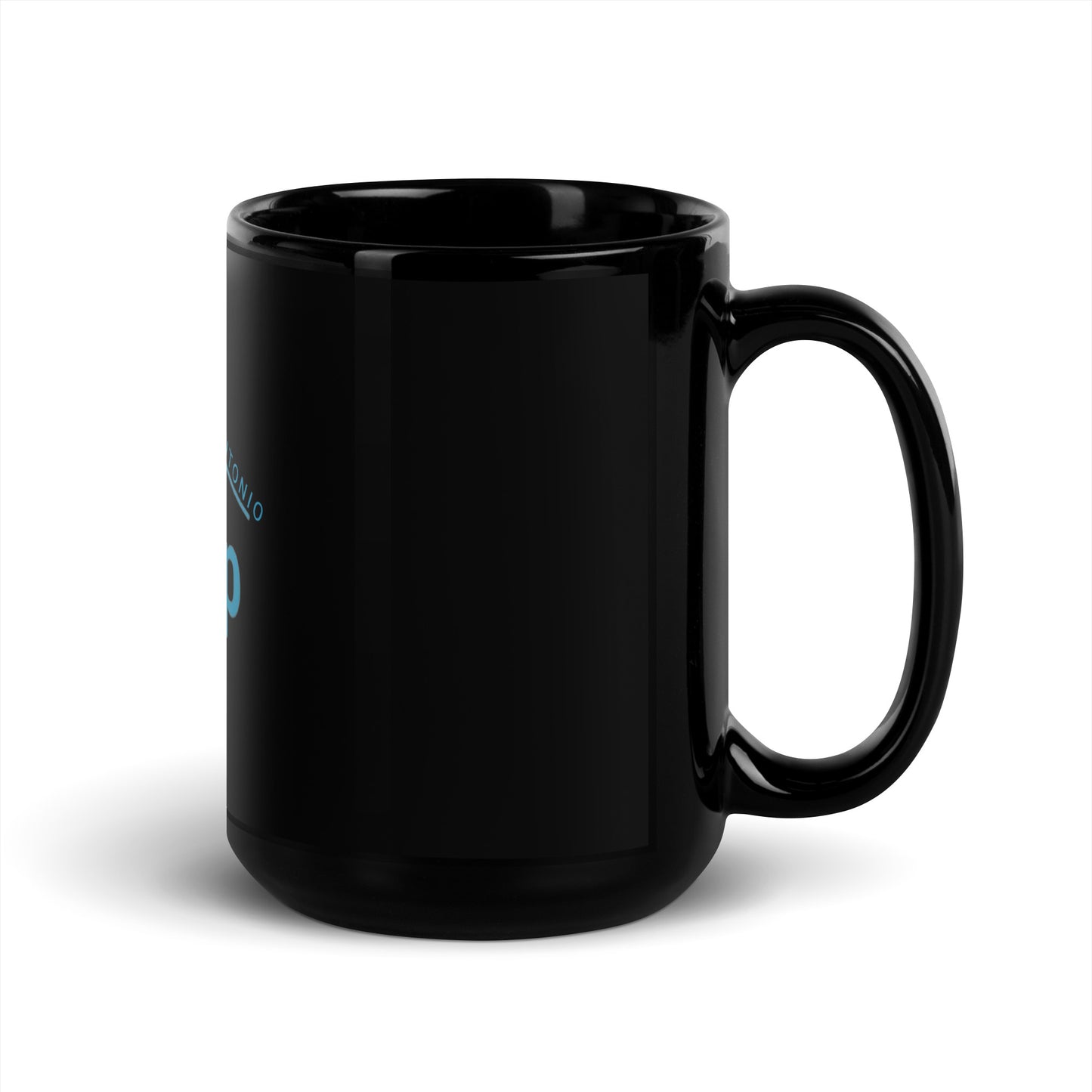 Black Glossy Mug - ReUp San Antonio