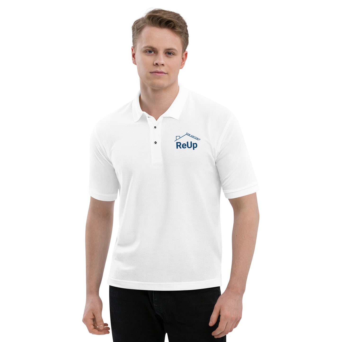 Men's Premium Polo - San Antonio