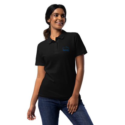 Women’s pique polo shirt - ReUp Idaho