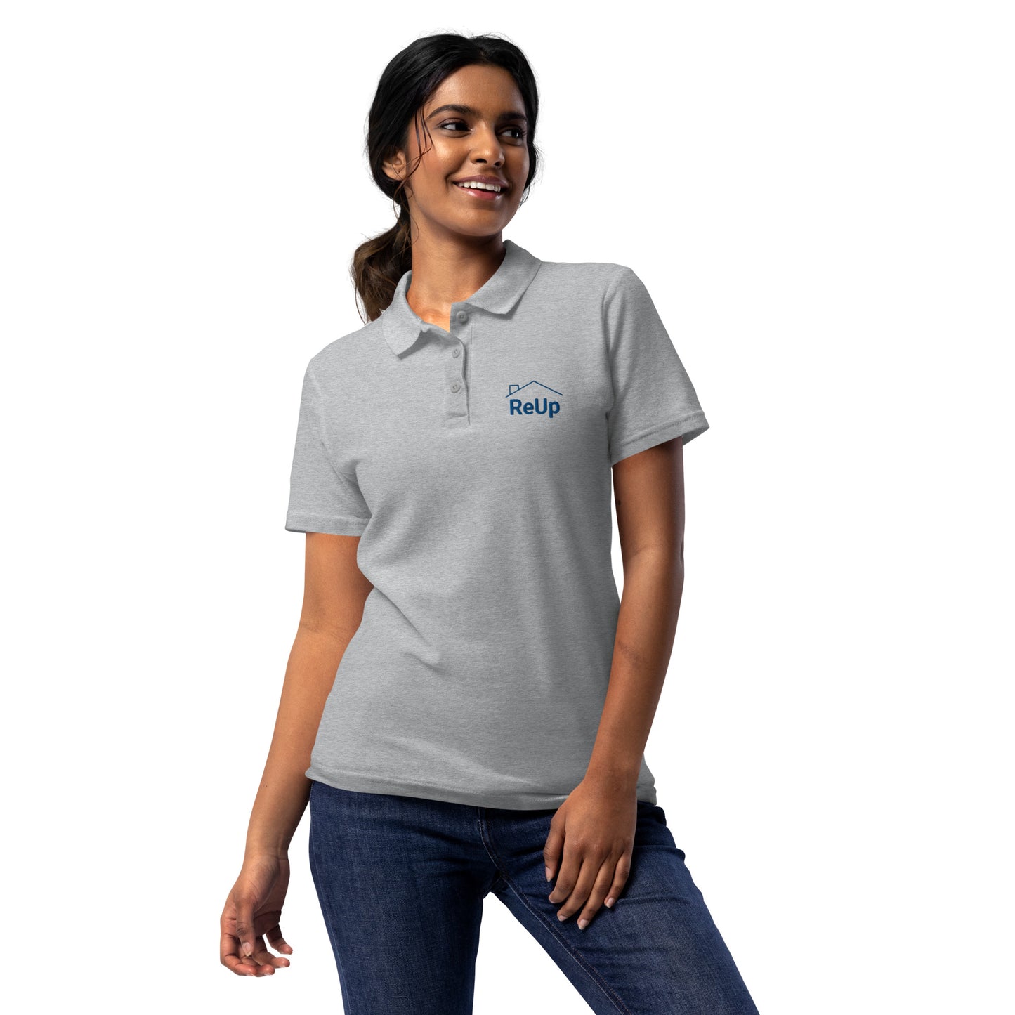 Women’s pique polo shirt - ReUp