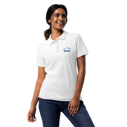 Women’s pique polo shirt - ReUp Idaho